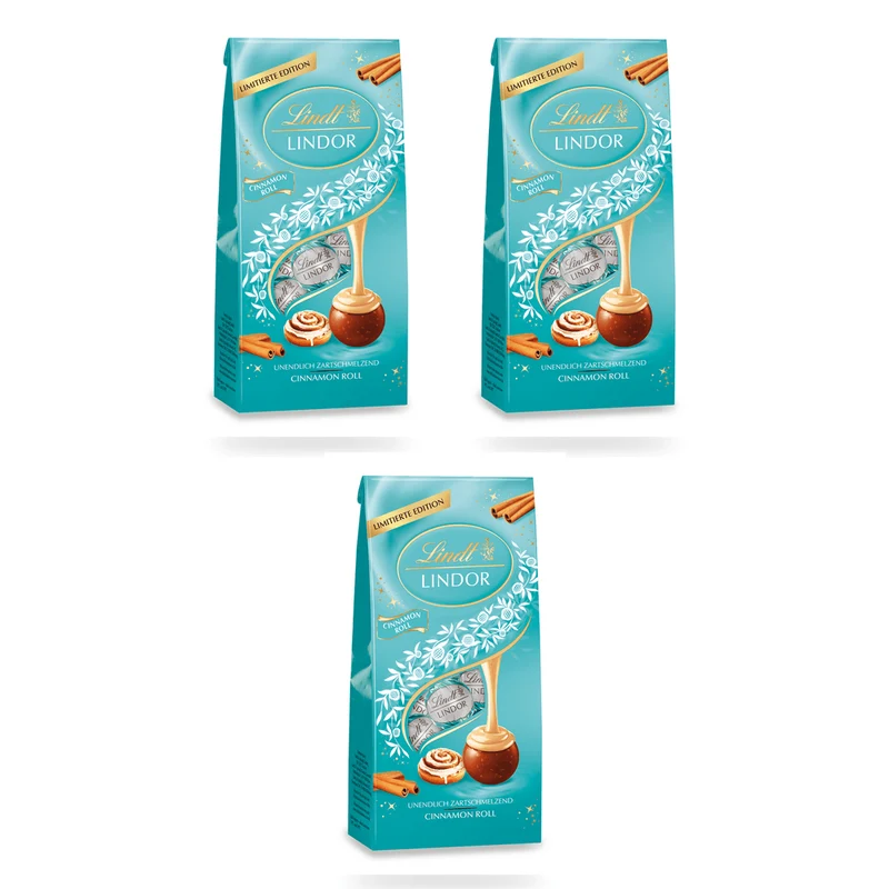 Lindt LINDOR Cinnamon Roll Kugeln 100g
