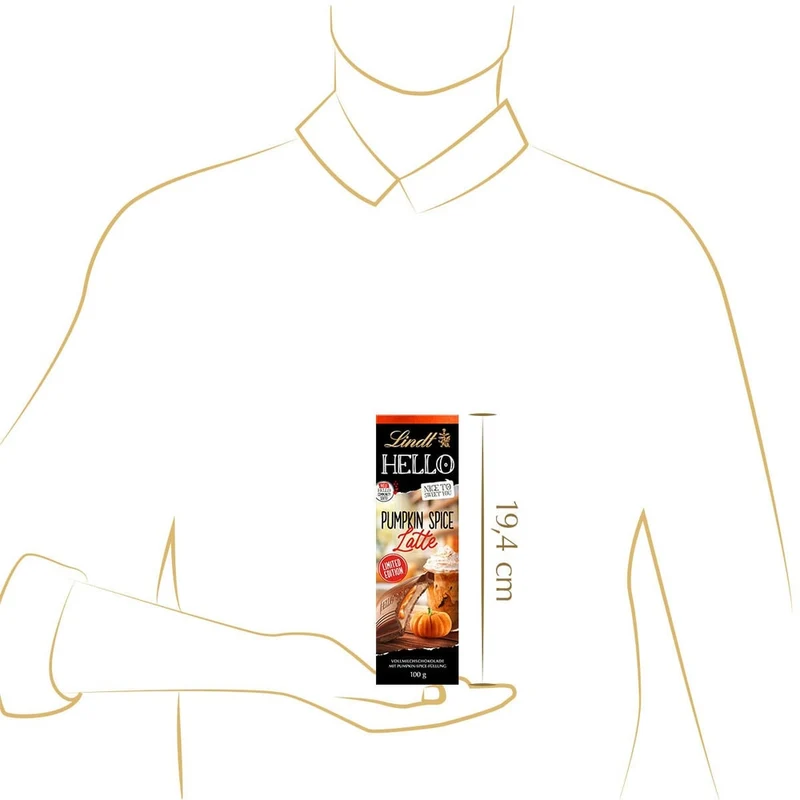 Lindt HELLO Pumpkin Spice 100 g
