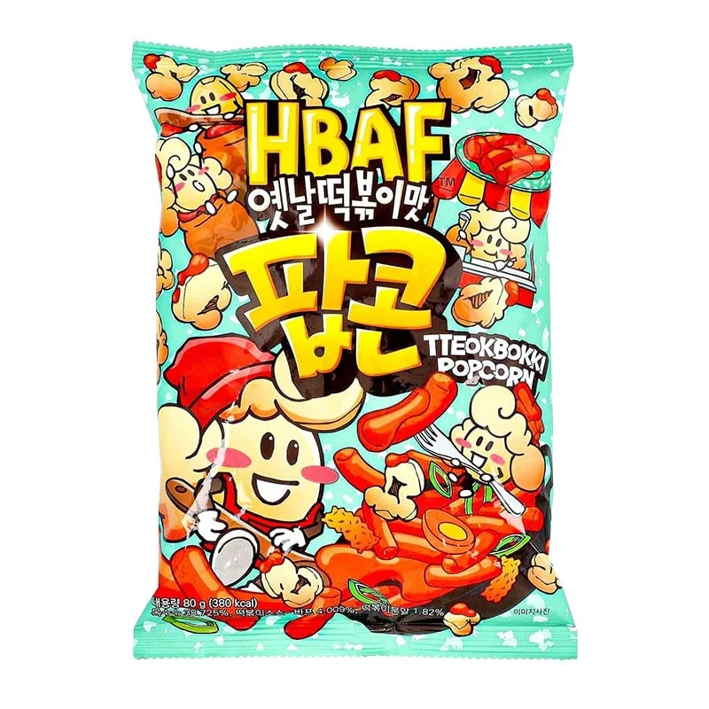 HBAF Koreanischer Popcorn Tteokbokki 80g