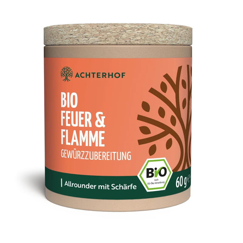 Bio Feuer & Flamme Gewürzzubereitung (60g)