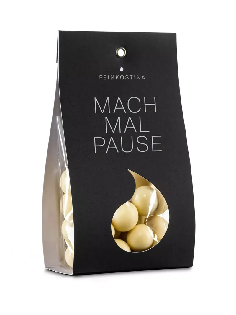 Mach mal Pause- Haselnuss Dragees mit weißer Schokolade