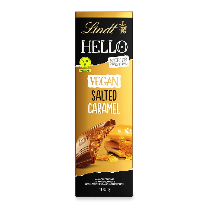 Lindt HELLO Vegan Salted Caramel 100 g