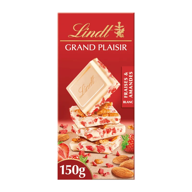 Lindt Grand Plaisir Mandel Erdbeer 150 g