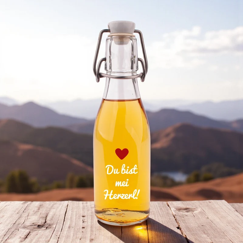 Likör/Schnaps "Du bist mei Herzerl!"