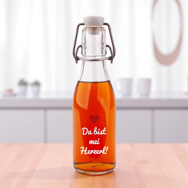 Likör/Schnaps "Du bist mei Herzerl!"