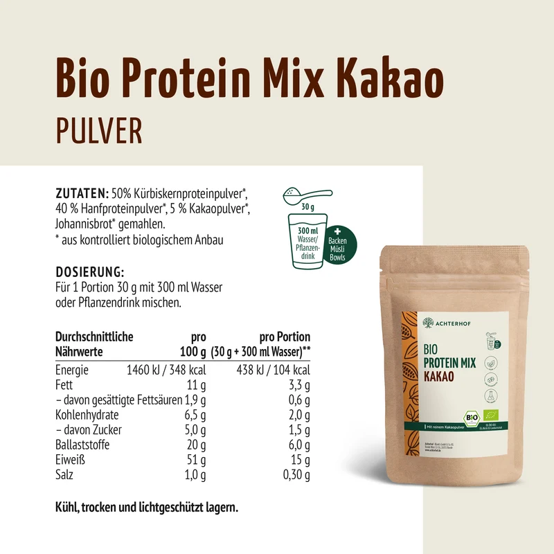 Bio Protein Mix Kakao (500g)