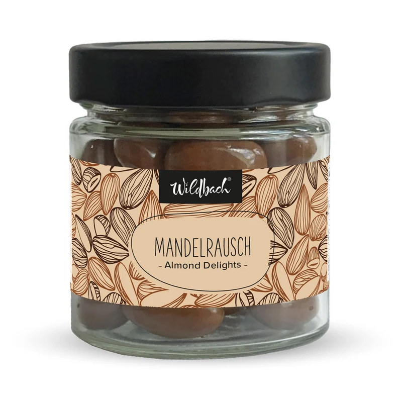 Dragierte Mandeln im Schokomantel Mandelrausch