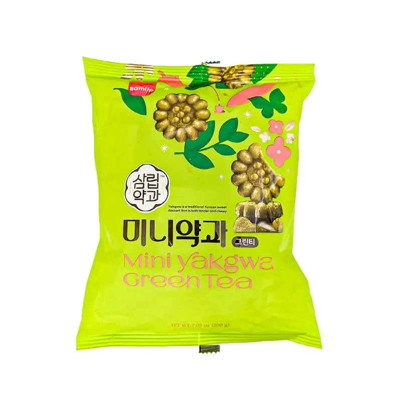 Yakgwa Mini Koreanischer Honigkuchen Grüner Tee 200g