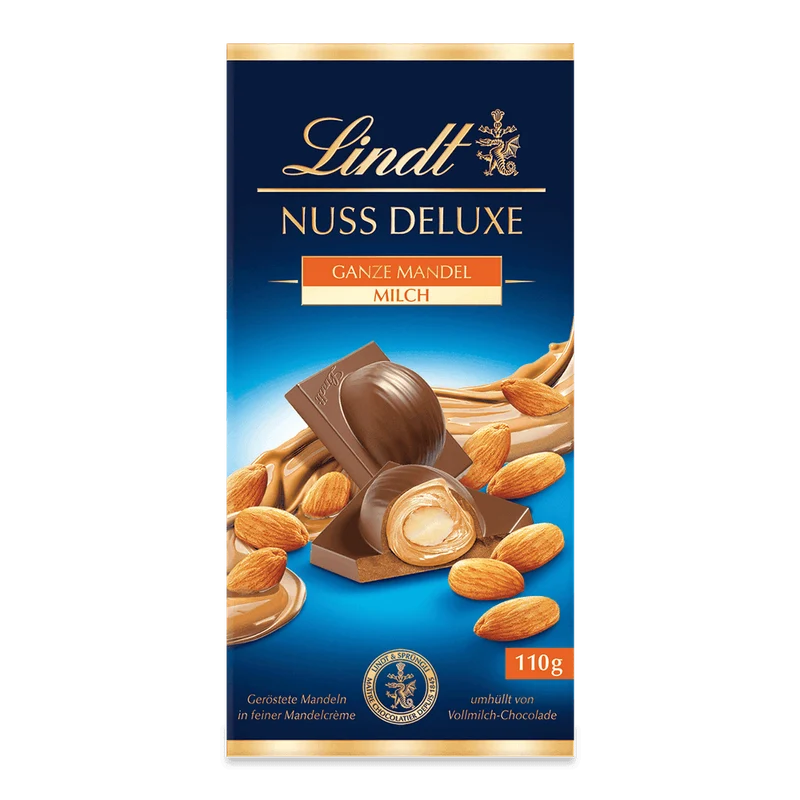Lindt Nuss Deluxe Ganze Mandel Milch 110 g
