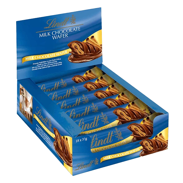 Lindt Waffel-Riegel 18x35 g