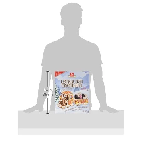 Weiss Lebkuchen Eisenbahn 1,035kg