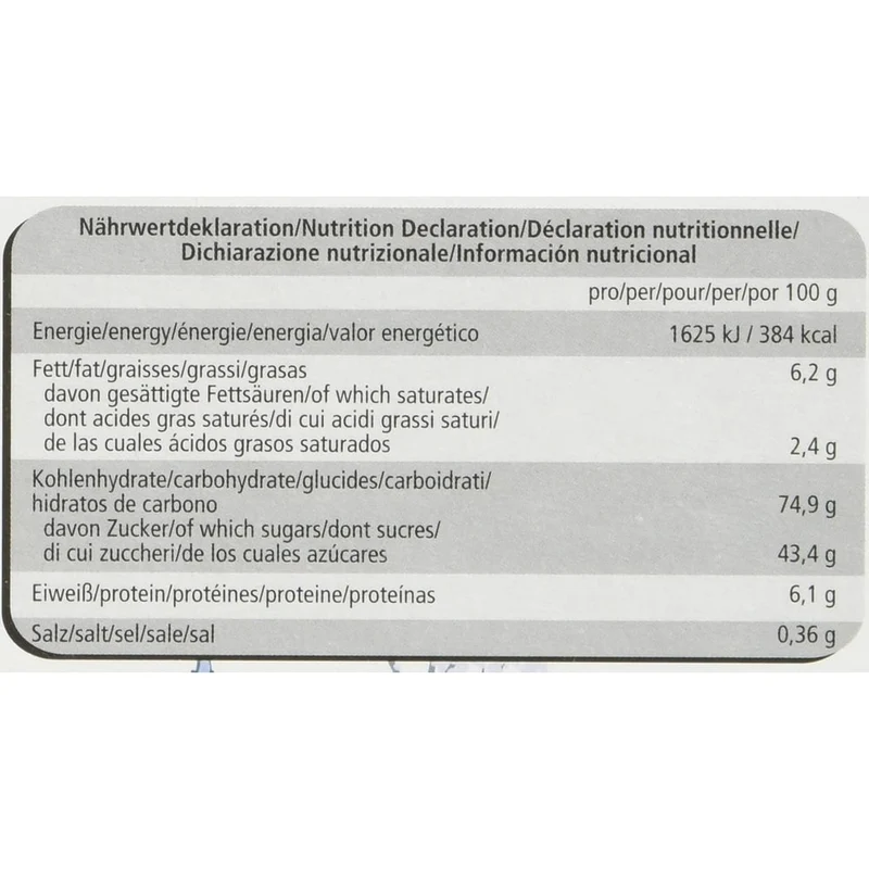 Weiss Lebkuchen Eisenbahn 1,035kg
