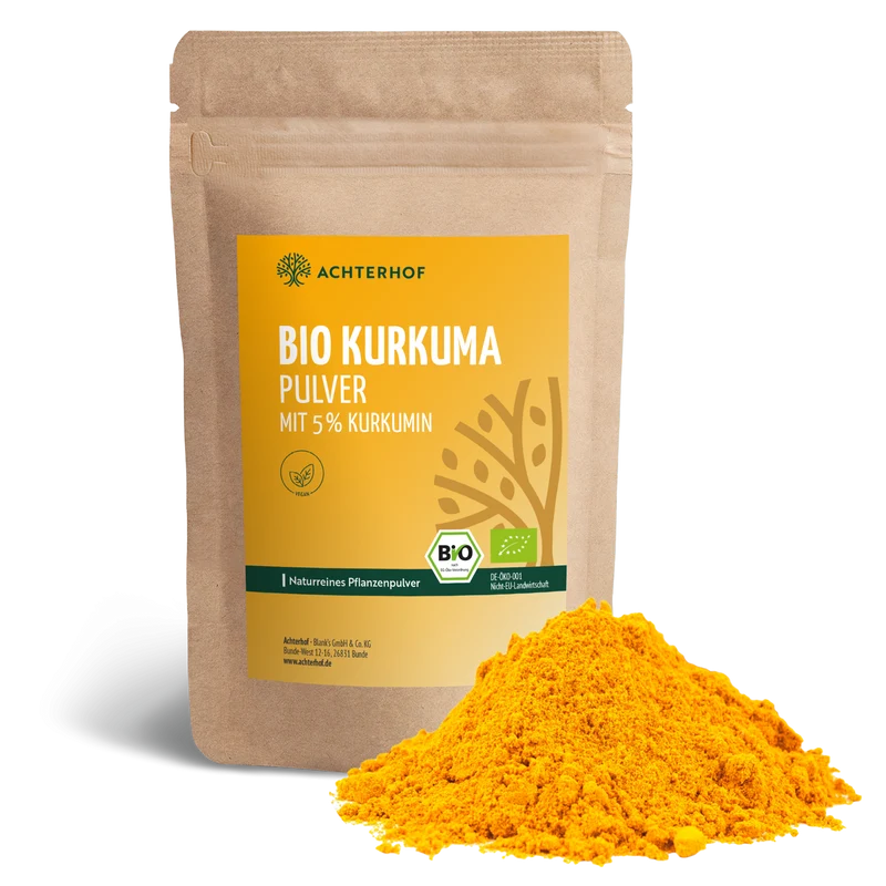 Bio Kurkuma Pulver 5% Curcumin (250g)