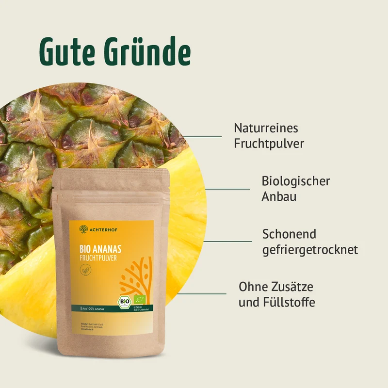 Bio Ananas Fruchtpulver (100g)