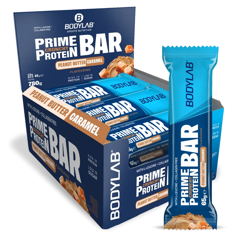 Prime Crunchy Protein Bar - 2 g Leucin (12x65g)