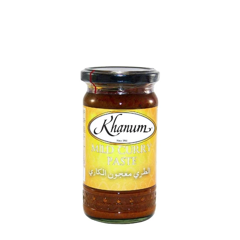 Milde fertige indische Currypaste Khanum 300g