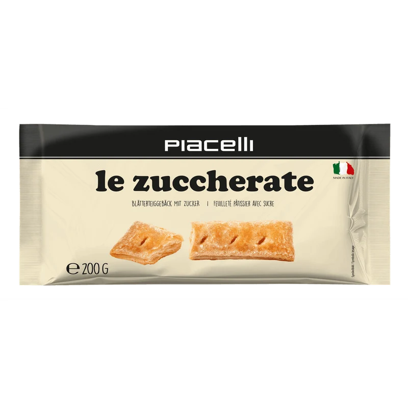 Piacelli Le Zuccherate Blätterteiggebäck 200g