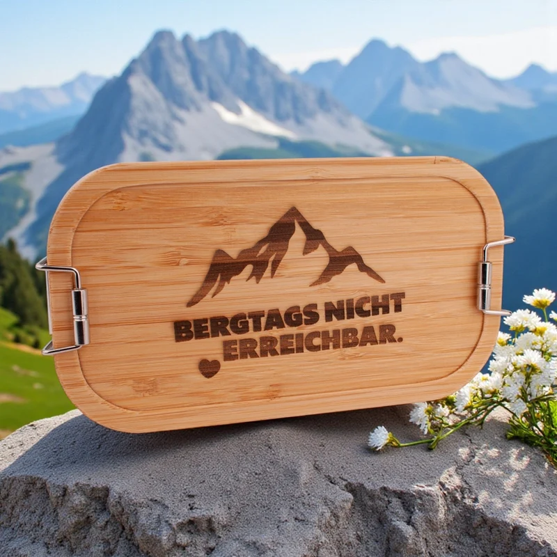 Brotzeitbox "Bergtags nicht erreichbar"