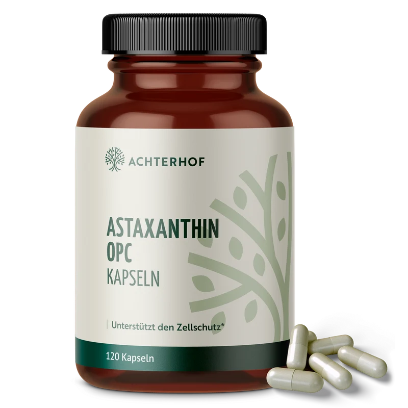Astaxanthin OPC Zellschutz Kapseln (120 Kapseln)
