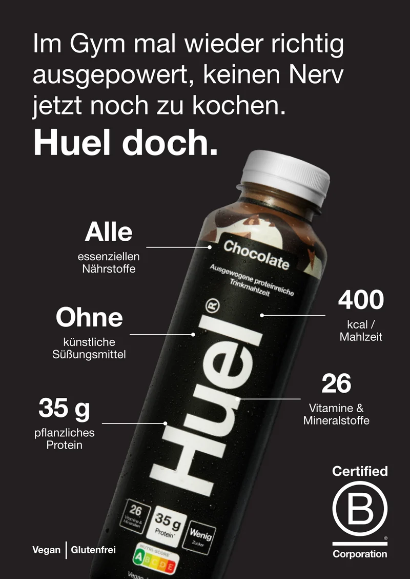 Huel Black Edition Trinkmahlzeit (500ml)