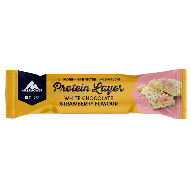 Protein Layer - 18x50g - White Chocolate Strawberry