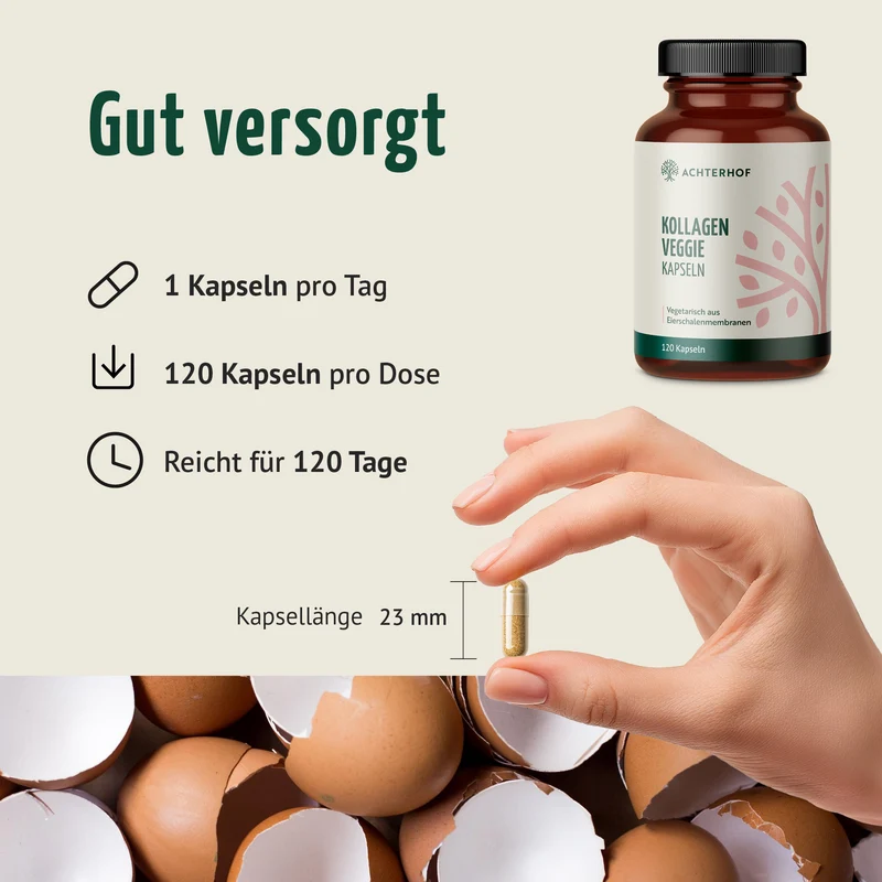 Kollagen Veggie Kapseln (120 Kapseln)