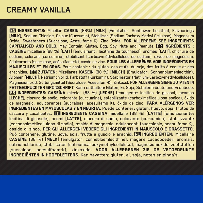 100% Casein (924g)