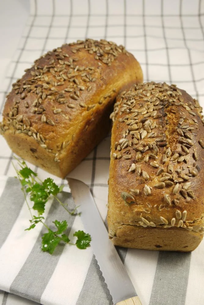 Wunderbare Brotbackmischung im umweltfreundlichen Weck-Glas