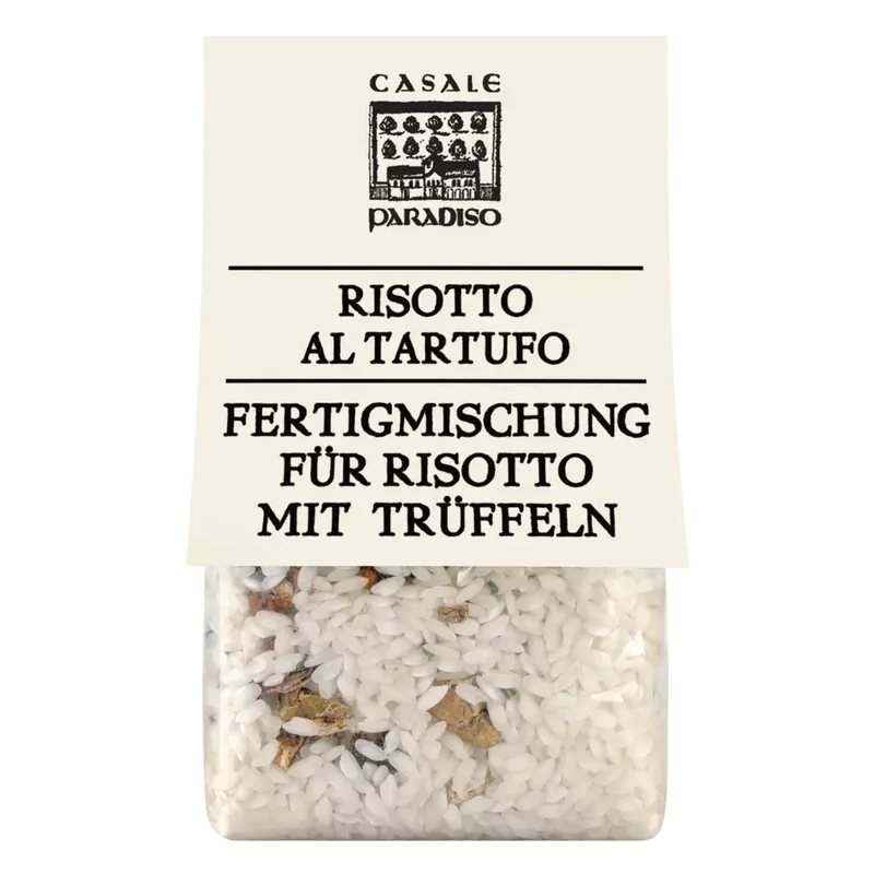 italienischer Risotto - Reis mit Trüffeln