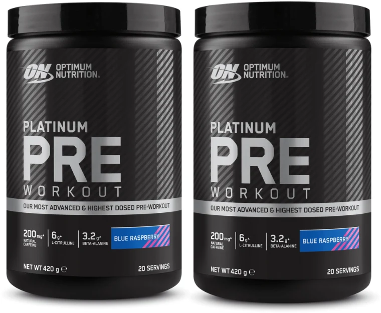 2x Platinum Pre-Workout (420g)