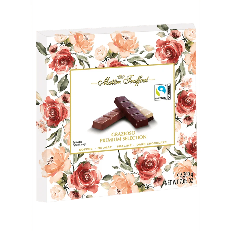 Maitre Truffout Grazioso Premium Selection Pralinenriegel 200g