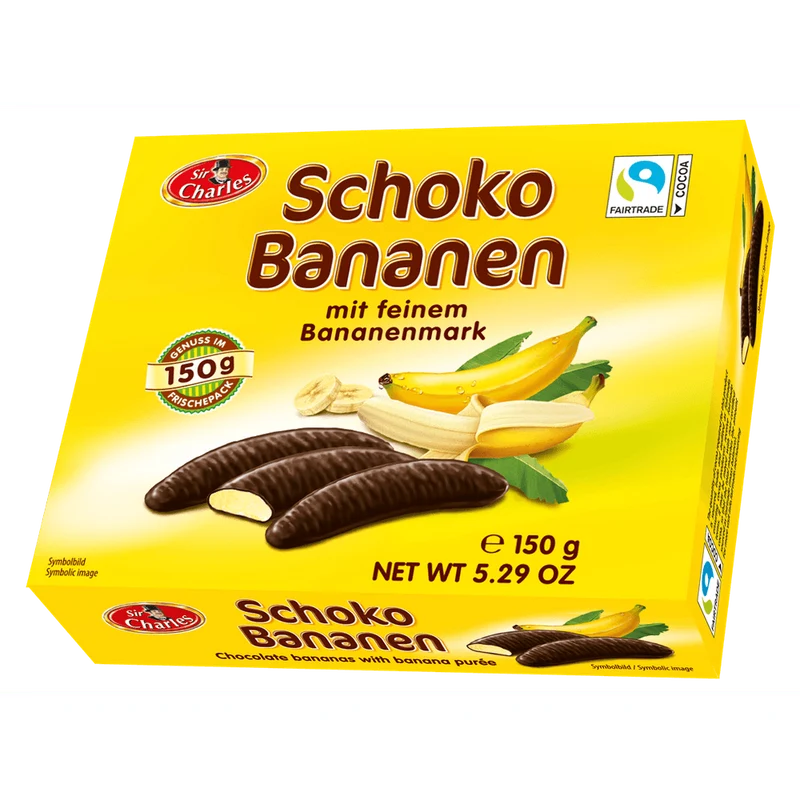 Sir Charles Schokobananen 150g