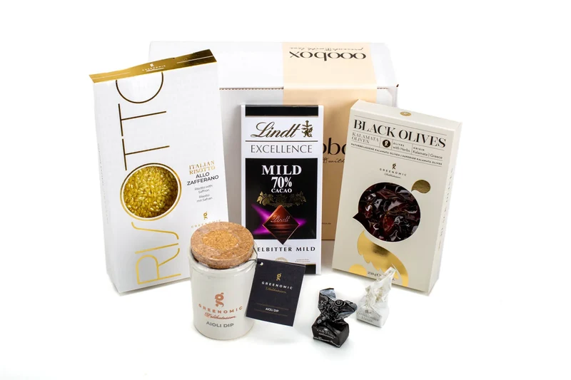 Geschenkbox „Goodbye & Alles Gute“ – Kulinarische Wertschätzung zum Abschied