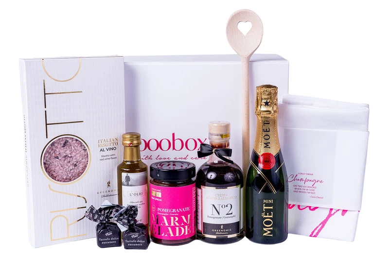 Geschenkbox "Großer Dank" mit erlesenen Delikatessen