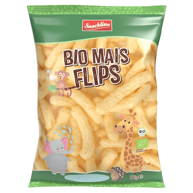Snackline BIO Mais Flips 80g