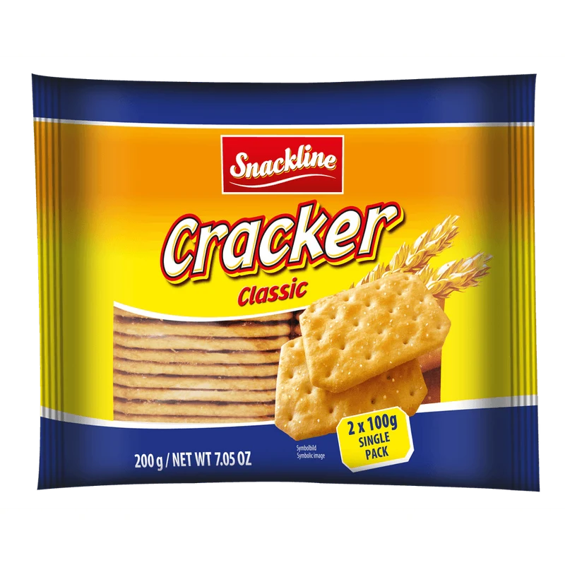 Snackline Cracker Classic - Salz 200g (2x100g)