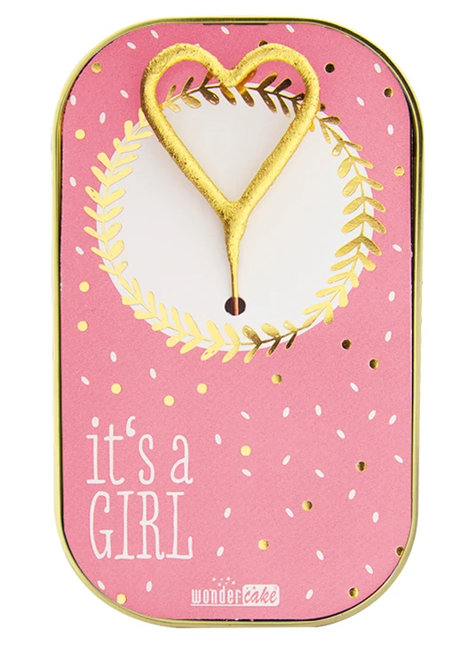 Kuchen "It's a girl" zur Geburt und Babyshower