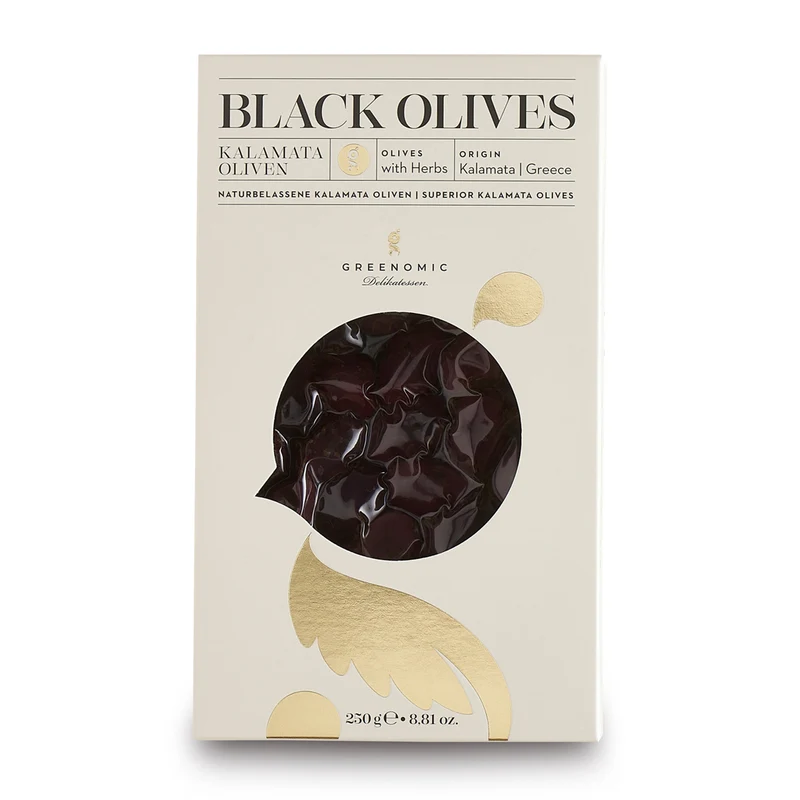 Schwarze Oliven