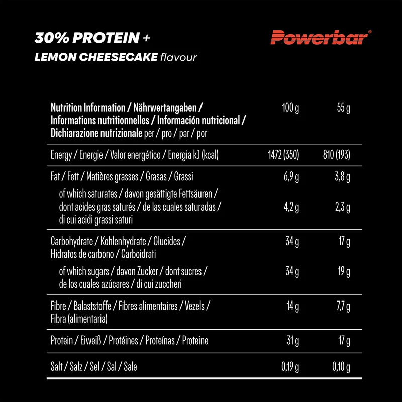 30% Protein+ Bar (15x55g)