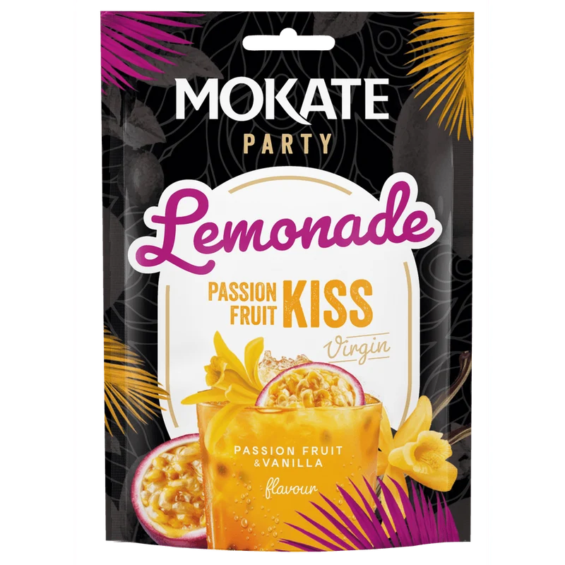 Mokate Instant Getränkepulver Lemonade Passion Fruit Kiss 40g