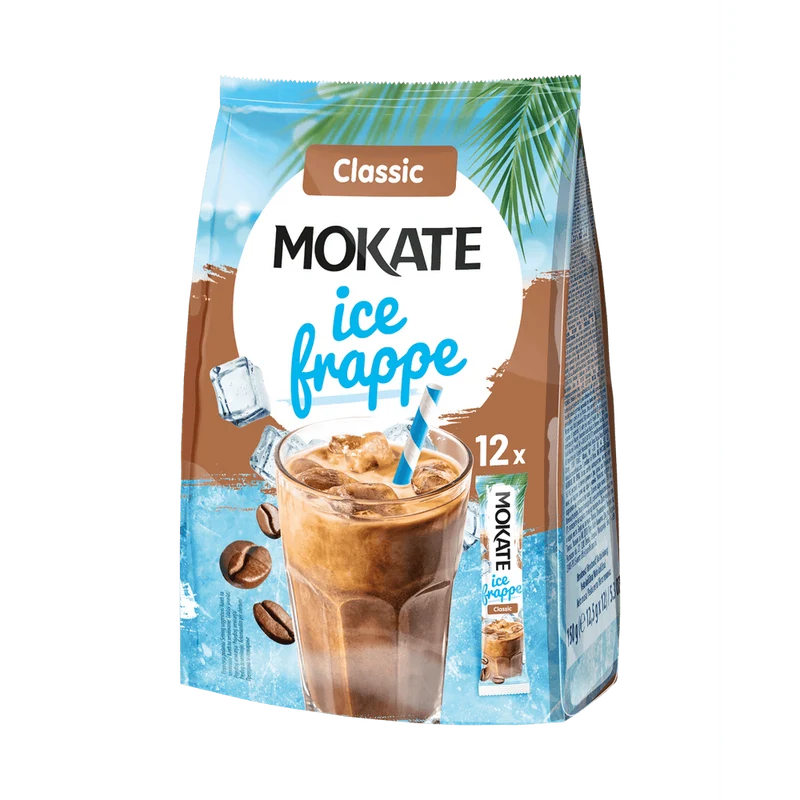 Mokate Instant Kaffeepulver Ice Frappe Classic 150g (12x12,5g)
