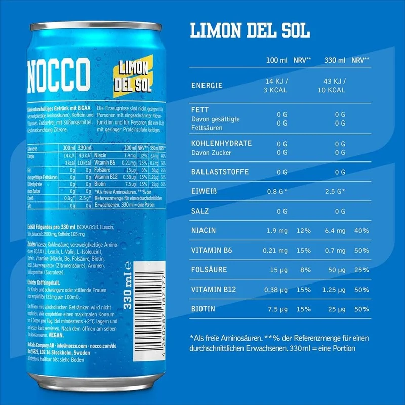 Nocco BCAA (24x330ml)