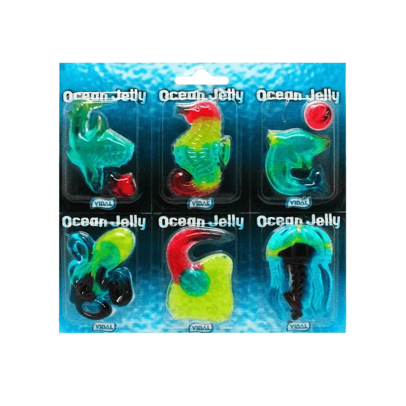 Vidal Ocean Jelly Fruchtgummi Meerestiere 66g (11x6 Stk)