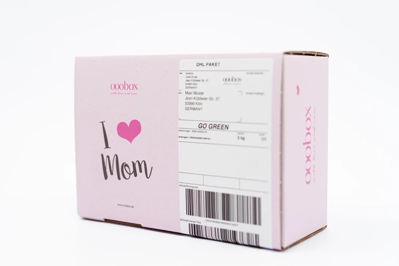Geschenkverpackung: I love mum