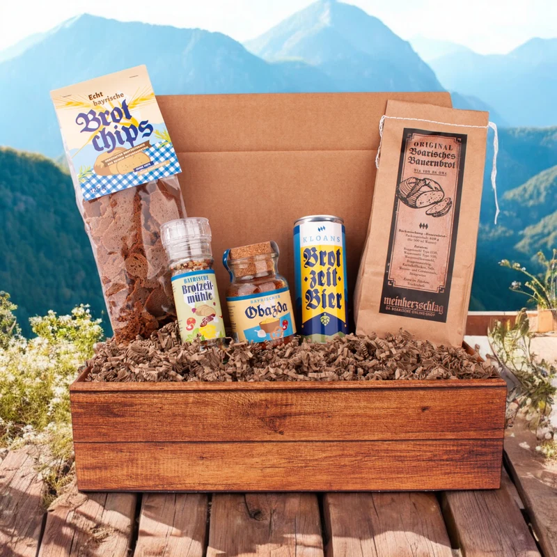 Geschenkbox "Mei Brotzeit"