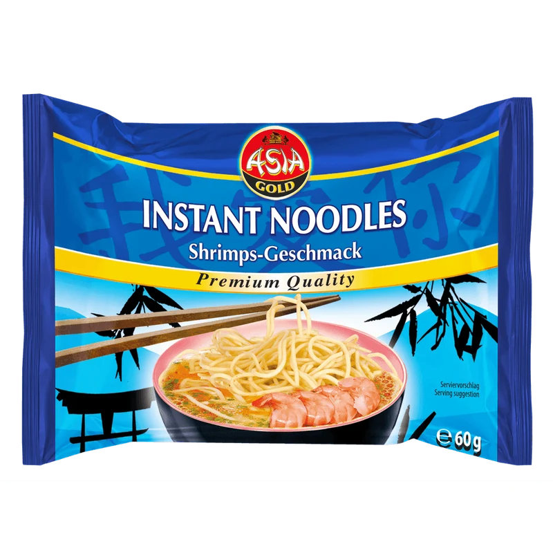 Asia Gold Instant Nudeln Shrimps 30x 60g