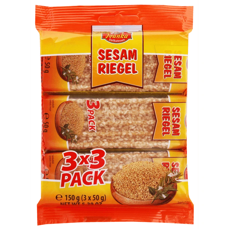 Ivanka Karamellisierter Sesamriegel 150g (3x50g)
