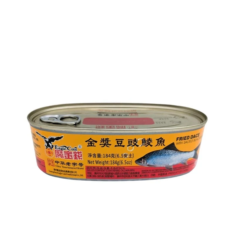 Eingelegter Karpfen mit gesalzenen schwarzen Sojabohnen (Fried Dace) 184g