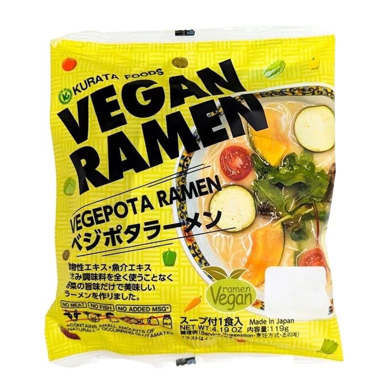 Deluxe Vegane Ramen mit Brühe (Vegepota) 1 Portion