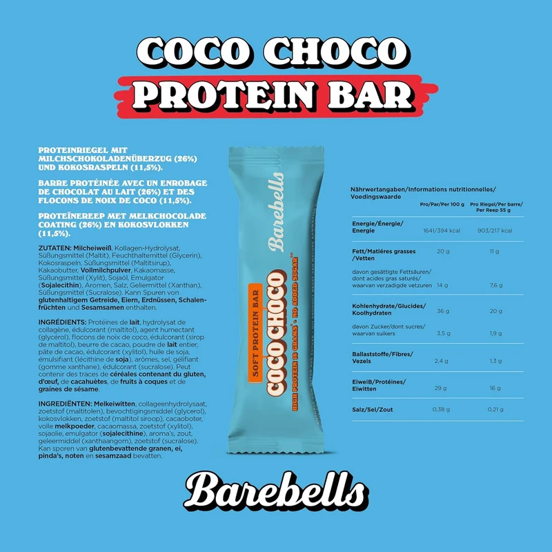 Soft Protein Bar (12x55g)